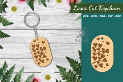 Heart Laser Cut Keychain Product Image 1