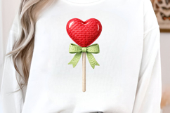 Heart Lollipop Valentine PNG Product Image 2