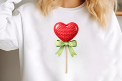Heart Lollipop Valentine PNG Product Image 4