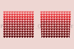 heart love pattern skinny tumbler sublimation wrap 20oz and 30oz skinny tumbler sublimation wrap