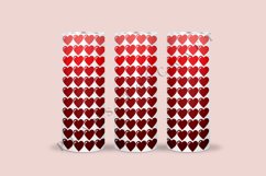 heart love pattern skinny tumbler sublimation wrap 20oz and 30oz skinny tumbler sublimation wrap
