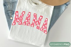 Loved Mama PNG | Retro Valentine PNG | Valentine Sublimation Product Image 1