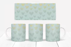 Heart Mug wrap 
