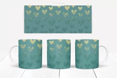 Heart Mug wrap 