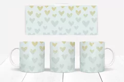 Heart Mug wrap 