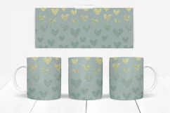 Heart Mug wrap 