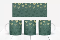 Heart Mug wrap 