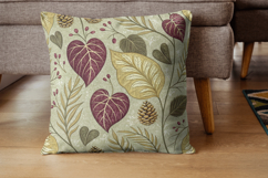 heart forest autumn, romantic nature design, organic leaf pattern, woodland love background, maple heart art, mossy ground paper, earthy romance design, natural symbol pattern, forest floor art, gentle autumn design