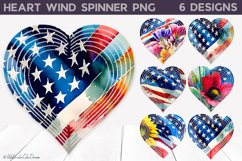 Patriotic Wind Spinner | American flag Wind Spinner Product Image 1