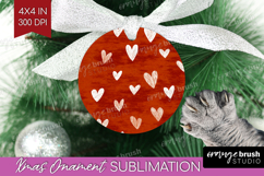 Hearts Ornament PNG - Valentines Day PNG Sublimation Product Image 1