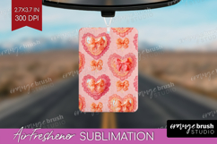 Hearts Air Freshener PNG - Valentines Day PNG Sublimation Product Image 1
