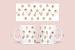 heart pattern coffee glass wrap svg glass mug svg presized for 11oz and 15oz glass ready to cut and sublimation files