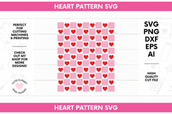 Valentines SVG | Heart Pattern SVG Product Image 1