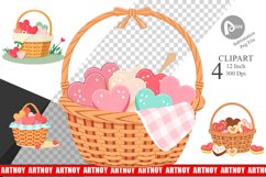 Heart Picnic Clipart Product Image 1