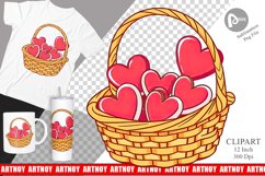 Heart Picnic Clipart Product Image 1