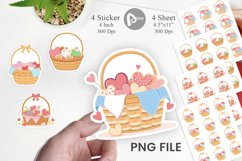 Heart Picnic Sticker Product Image 1