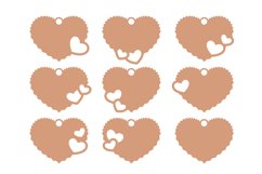 heart shape svg tags