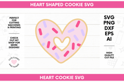 Heart Cookie SVG Product Image 1