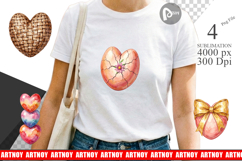 Heart Shaped Easter Egg Sublimation Product Image 1