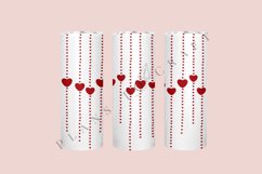 heart shower skinny tumbler sublimation design for 20oz and 30oz skinny tumbler sublimation wrap