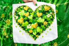 Heart St Patrick's Day PNG, Lucky Day PNG, Irish PNG, Clover Product Image 6