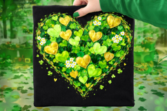 Heart St Patrick's Day PNG, Lucky Day PNG, Irish PNG, Clover Product Image 7