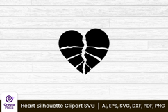 heart svg-heart clipart-heart silhouette-heart sublimation-sticker-heart svg