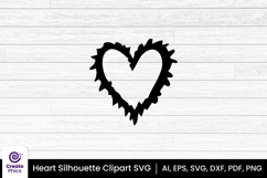 heart svg-heart clipart-heart silhouette-heart sublimation-sticker-heart svg