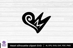 heart svg-heart clipart-heart silhouette-heart sublimation-sticker-heart svg