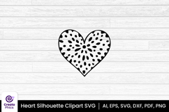 heart svg-heart clipart-heart silhouette-heart sublimation-sticker-heart svg