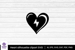 heart svg-heart clipart-heart silhouette-heart sublimation-sticker-heart svg