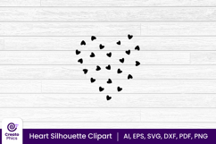 heart svg-heart clipart-heart silhouette-heart sublimation-sticker-heart svg