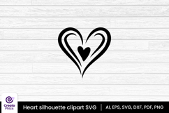 heart svg-heart clipart-heart silhouette-heart sublimation-sticker-heart svg