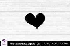 heart svg-heart clipart-heart silhouette-heart sublimation-sticker-heart svg