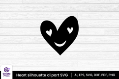heart svg-heart clipart-heart silhouette-heart sublimation-sticker-heart svg