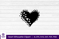 heart svg-heart clipart-heart silhouette-heart sublimation-sticker-heart svg