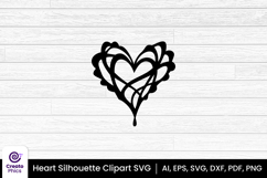 heart svg-heart clipart-heart silhouette-heart sublimation-sticker-heart svg