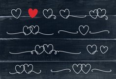 Heart SVG. SVG. Wedding Love Decoration. Vector, SVG, PNG Product Image 4