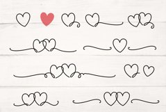 Heart SVG. SVG. Wedding Love Decoration. Vector, SVG, PNG Product Image 5