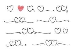Heart SVG. SVG. Wedding Love Decoration. Vector, SVG, PNG Product Image 3