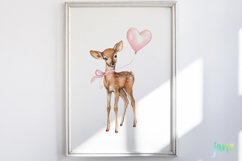 Heart to Heart Watercolor Clipart Bundle Product Image 4