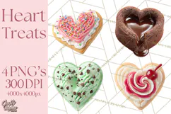 3D Sweetheart Treats PNG Clipart Graphics and Clip Art Product Image 1