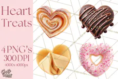 3D Sweetheart Treats PNG Clipart Graphics and Clip Art Product Image 1