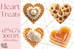 3D Sweetheart Treats PNG Clipart Graphics and Clip Art Product Image 1