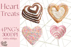 3D Sweetheart Treats PNG Clipart Graphics and Clip Art Product Image 1