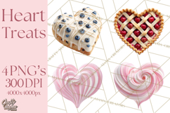 3D Sweetheart Treats PNG Clipart Graphics and Clip Art Product Image 1