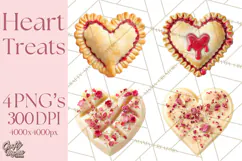 3D Sweetheart Treats PNG Clipart Graphics and Clip Art Product Image 1
