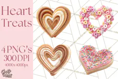 3D Sweetheart Treats PNG Clipart Graphics and Clip Art Product Image 1