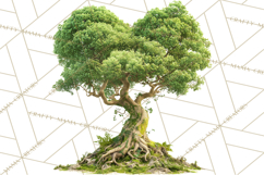 Magical Forest of Hearts Clipart, Valentine Heart Trees PNG Product Image 2