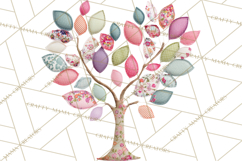Magical Forest of Hearts Clipart, Valentine Heart Trees PNG Product Image 4